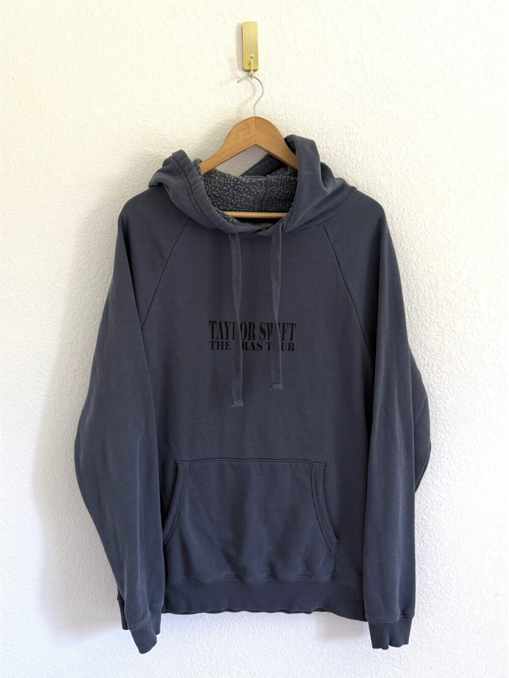 Taylor Swift Size Sm Eras Tour Washed Blue Hoodie Official Tour Merch Swiftie